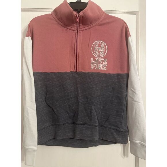 Pink VICTORIA'S SECRET Jumper extra Small Vintage Sweatshirt Sweater  Pullover C - Picture 1 of 5